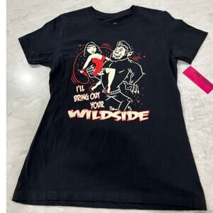 Bring On the Wild Side Pin‑Up Graphic T‑Shirt – Size L – NWT